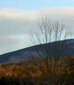 GIF photograph of sky and hills